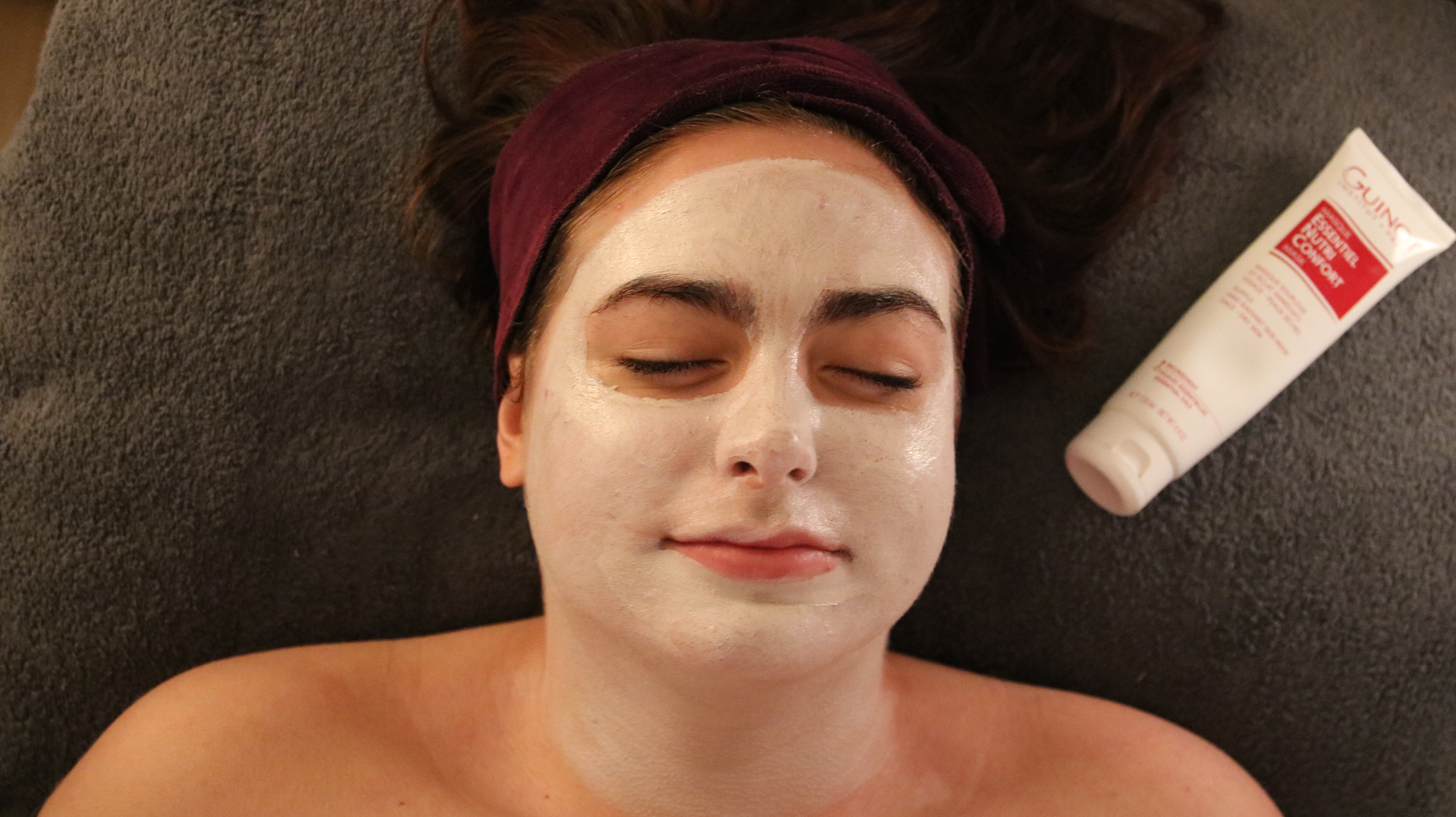 Skincare close-up